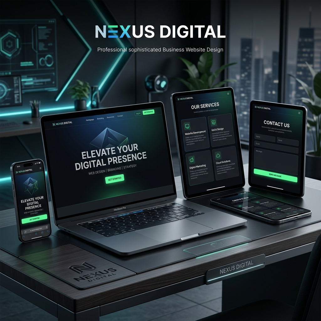 Business Website Design by TechDreamUp