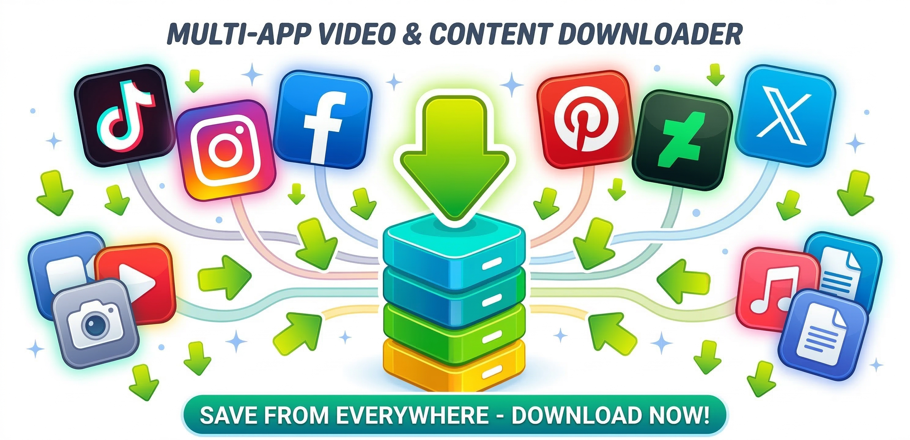 Social Media Saver App