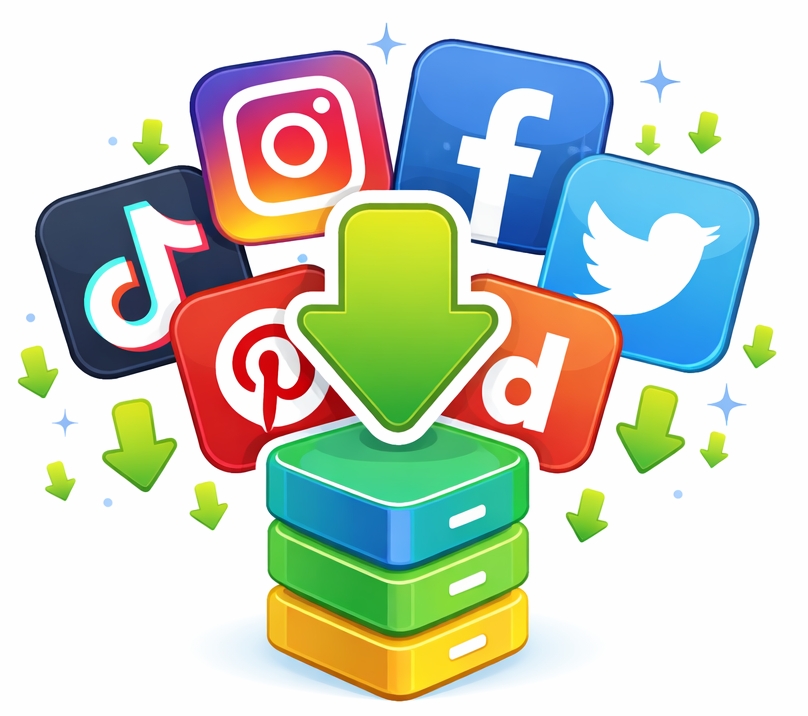 Social Media Saver Logo